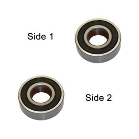 Replacement Ball Bearing - 2 X Seal,ID 17 Mm X OD 40 Mmx W 12 Mm, PK 2